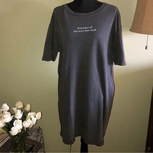 Zara T-shirt Dress